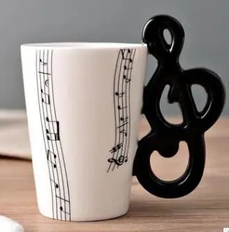 Ceramic Music Mug Bar Guitar Mugs
