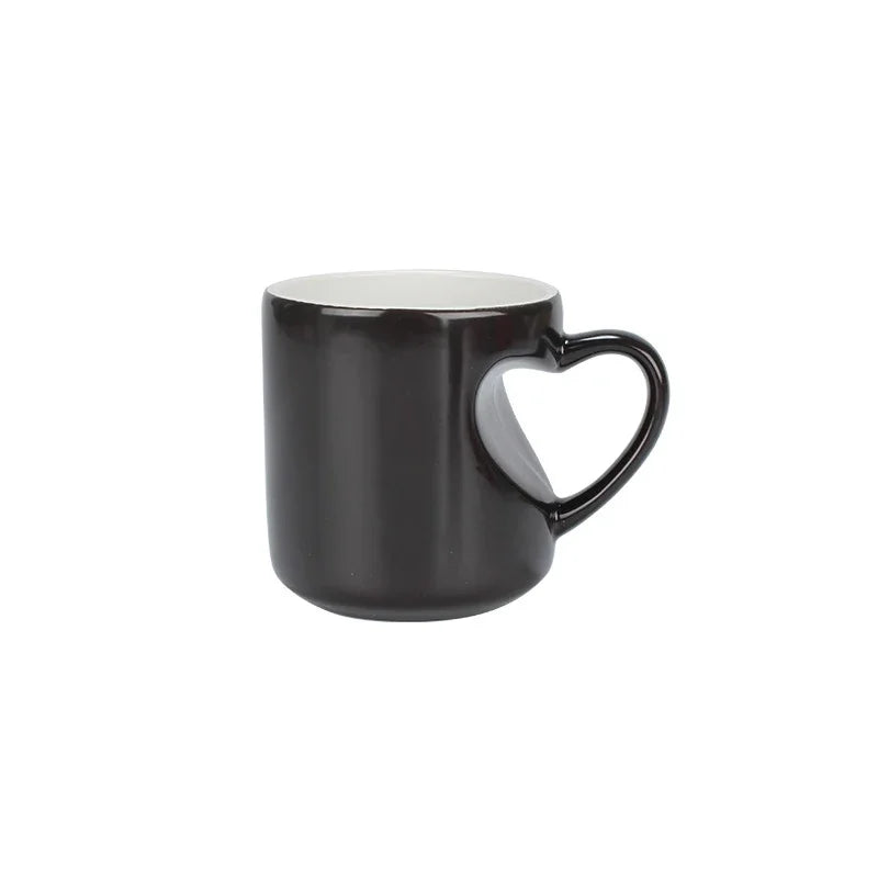 New DIY Photo mug best gift for friends Changing Color Love heart Mug unique Ceramic Coffee Cup custom your photo on Tea