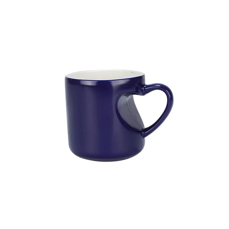New DIY Photo mug best gift for friends Changing Color Love heart Mug unique Ceramic Coffee Cup custom your photo on Tea